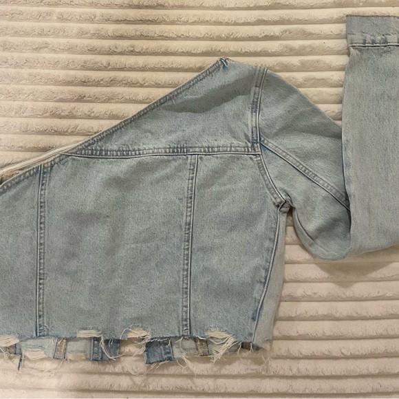 Zara Light Blue Denim Jacket - Picture 2 of 3